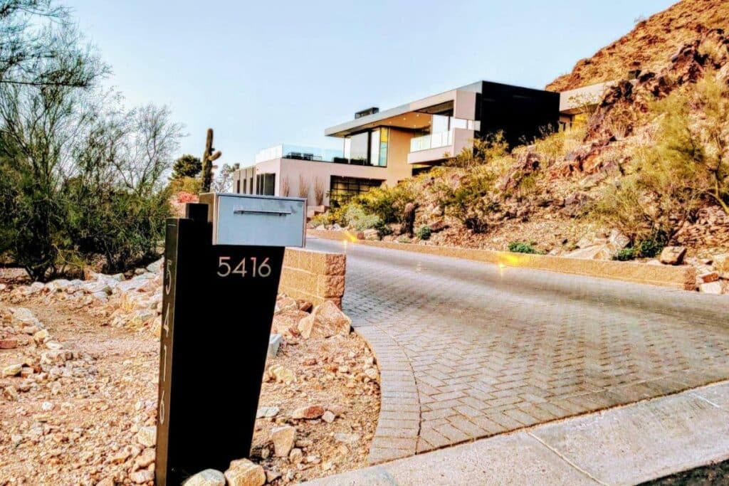 Custom Stainless Steel Mailbox